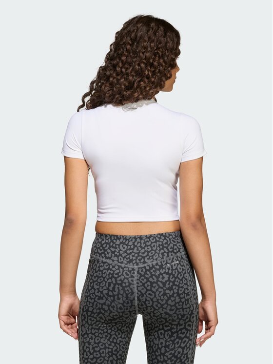 adidas adidas T-Shirt 158913 Biały Slim Fit