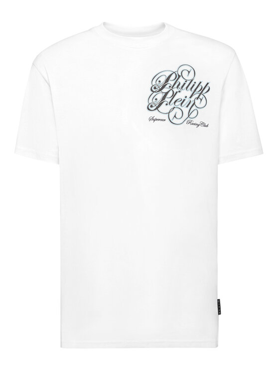 PHILIPP PLEIN PHILIPP PLEIN T-Shirt 24933 Biały Regular Fit