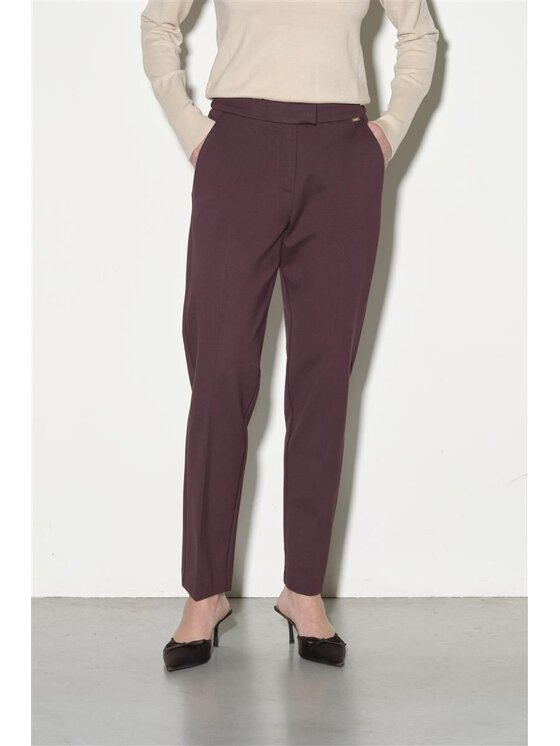 KAOS KAOS Pantaloni chino 89136 Rosso Regular Fit