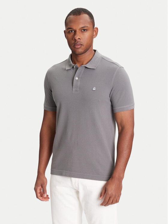 United Colors Of Benetton United Colors Of Benetton Polo 3089J3179 Siva Regular Fit