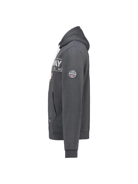 Geographical Norway Geographical Norway Bluza WY8615H/GN-Dark Grey Szary Regular Fit