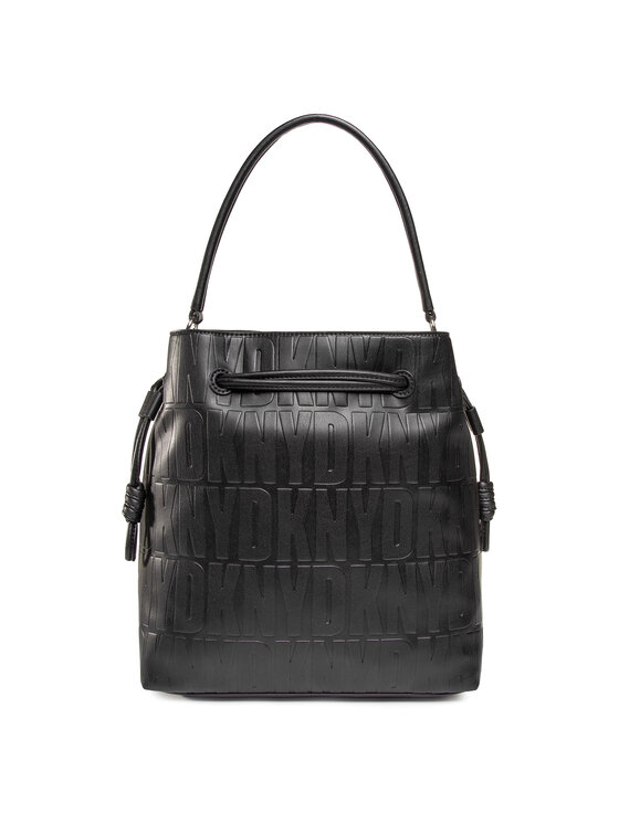 DKNY DKNY Τσάντα Jude Drawstring Buck R04JVF61 Μαύρο