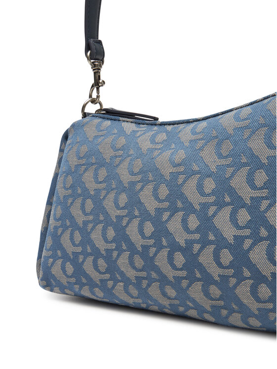 Calvin Klein Jeans Calvin Klein Jeans Ročna torba Ckj Monogram Drop Sm Shoulder Ba LV04K3142G Modra