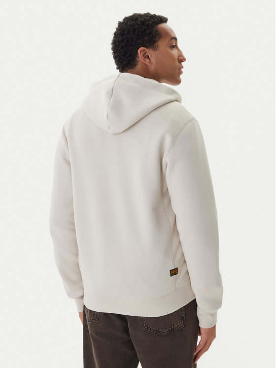G-Star Raw G-Star Raw Mikina Premium Core D16122-C235 Écru Regular Fit