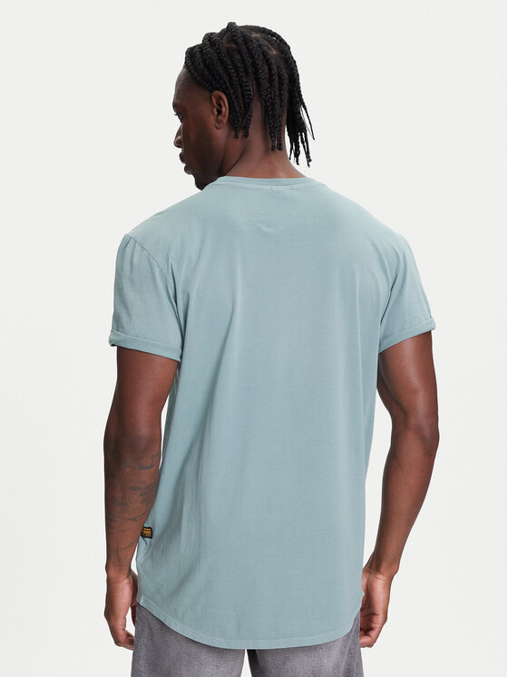 G-Star Raw G-Star Raw T-Shirt Lash D16396-2653 Niebieski Regular Fit