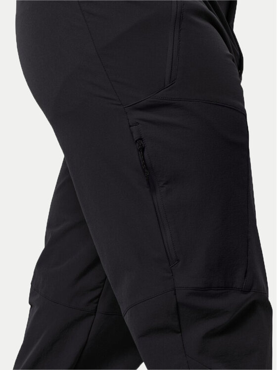Jack Wolfskin Jack Wolfskin Outdoor hlače Glastal 1508531 Crna Regular Fit