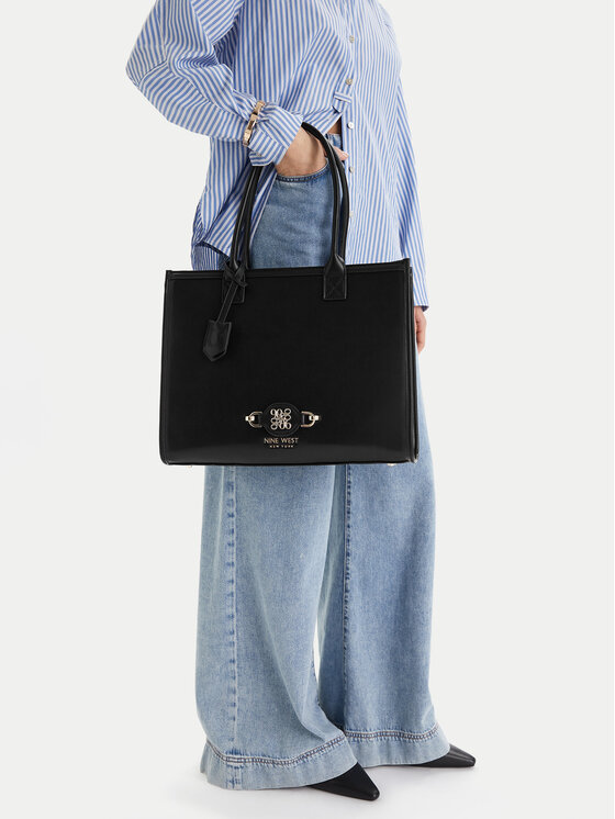 Nine West Nine West Дамска чанта EO-Mulberry Grace-LDA8450 Черен