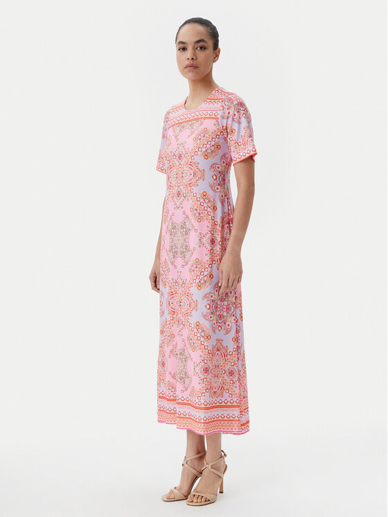 Hale Bob Hale Bob Sommerkleid 4YAS614A Rosa Regular Fit