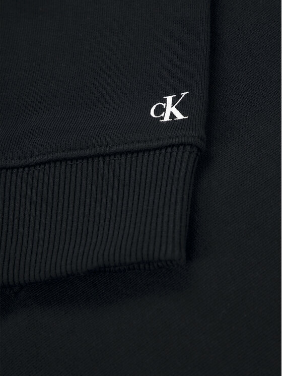 Calvin Klein Jeans Calvin Klein Jeans Sweatshirt Logo Sweatshirt IU0IU00091 Noir Regular Fit