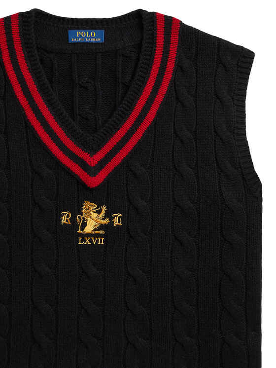 Polo Ralph Lauren Polo Ralph Lauren Пуловер 710B28790001 Черен Regular Fit