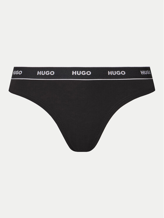 HUGO Hugo Sada 3 kusů string kalhotek 50495870 Barevná