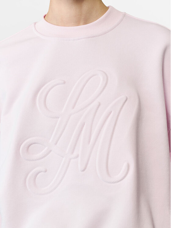 La Mania La Mania Mikina CREMA Růžová Basic Fit