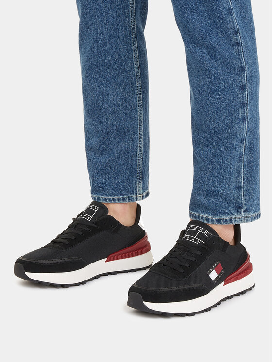 Tommy Jeans Tommy Jeans Сникърси Tjm Technical Runner EM0EM01265 Черен