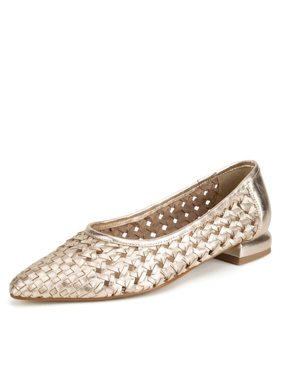 Sergio Bardi Sergio Bardi Ballerinas WI40-F1101-01SB Goldfarben