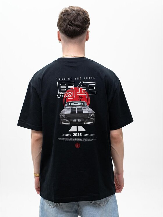 Jigga Wear Jigga Wear T-Shirt 131525 Czarny Oversize