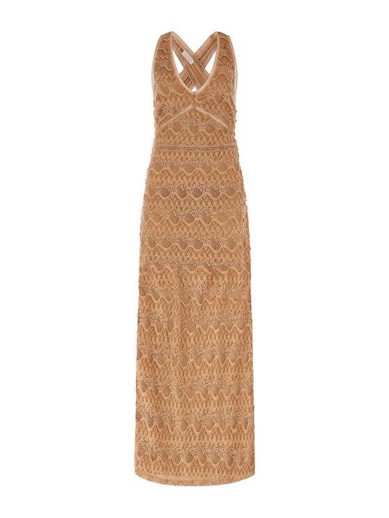 Guess Guess Vestito da giorno Liza W3GK27 KBPQ0 Marrone Slim Fit