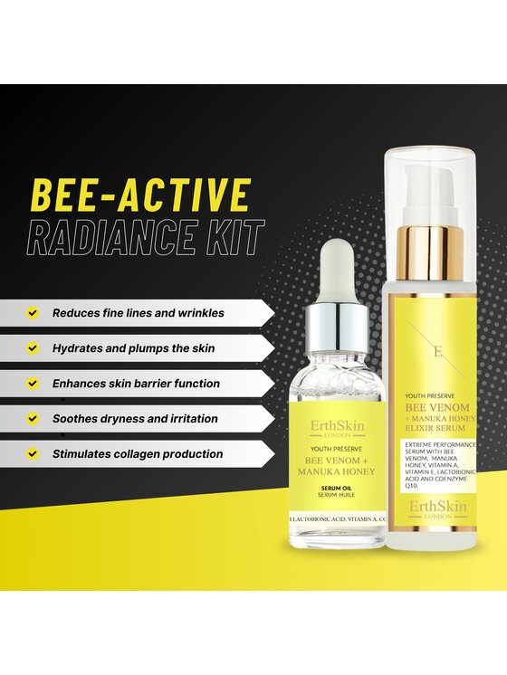 Erthskin London Erthskin London Jad Pszczeli + Manuka + Olejek Serum
