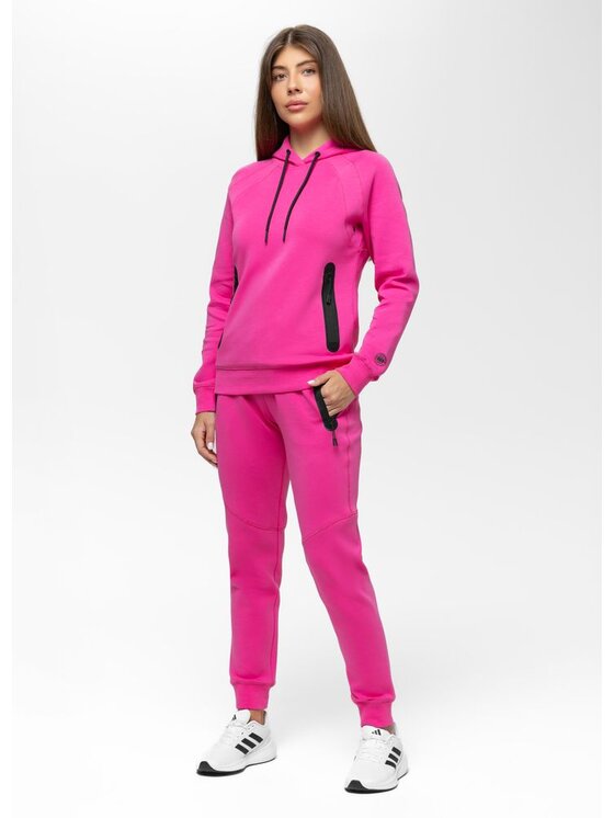 PITBULL PITBULL Bluza EXPLORY Różowy Regular Fit