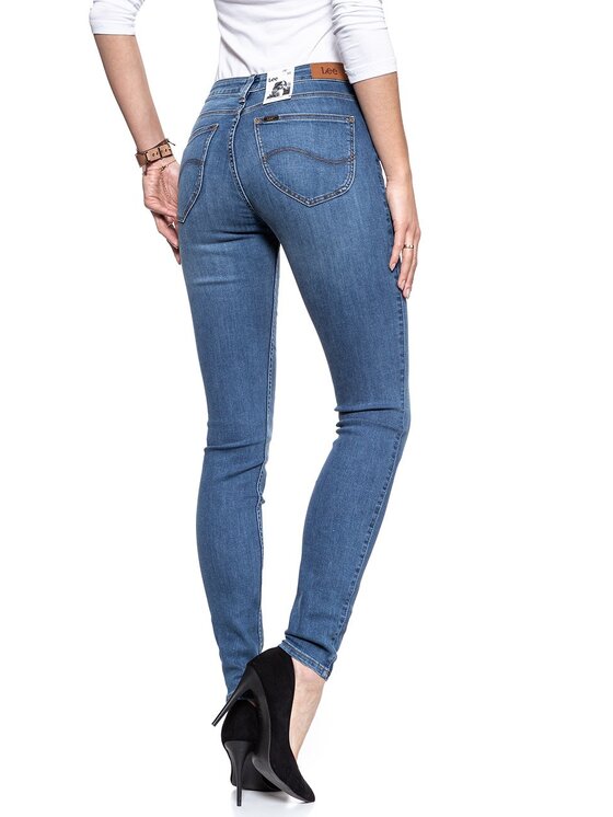 Lee Lee Jeans SCARLETT HIGH Blu Skinny Fit