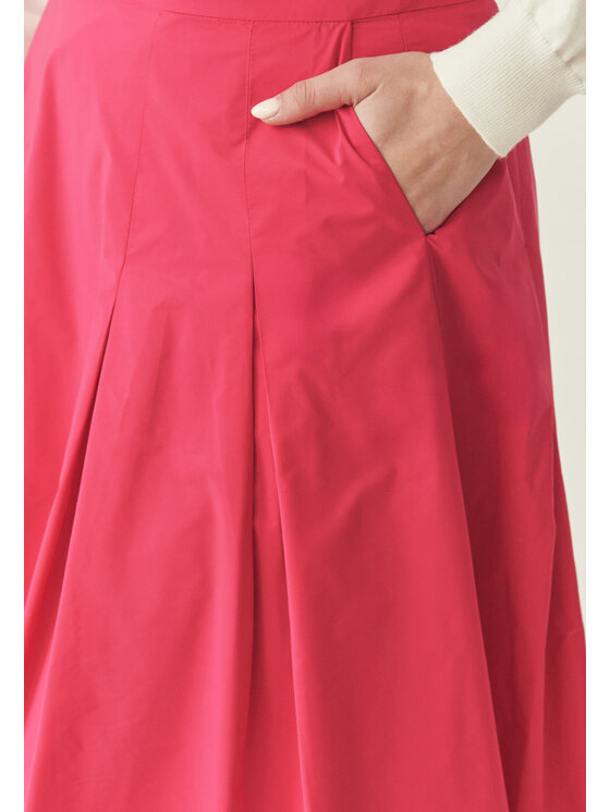 TATUUM Tatuum Midi sukně TAFTIKO 1 Růžová Flare Fit