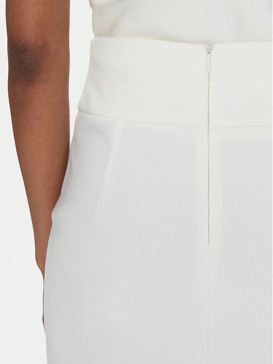 Rinascimento Rinascimento Gonna a matita CFC0122808003 Bianco Regular Fit