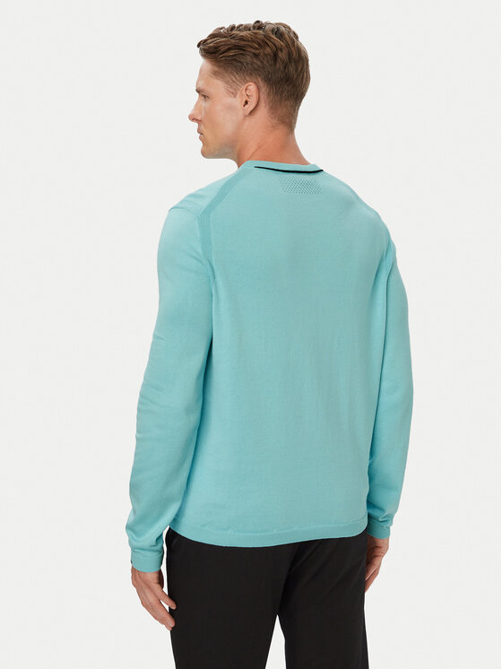 BOSS BOSS Sweter KN_Ever-X CN 50556145 Niebieski Regular Fit