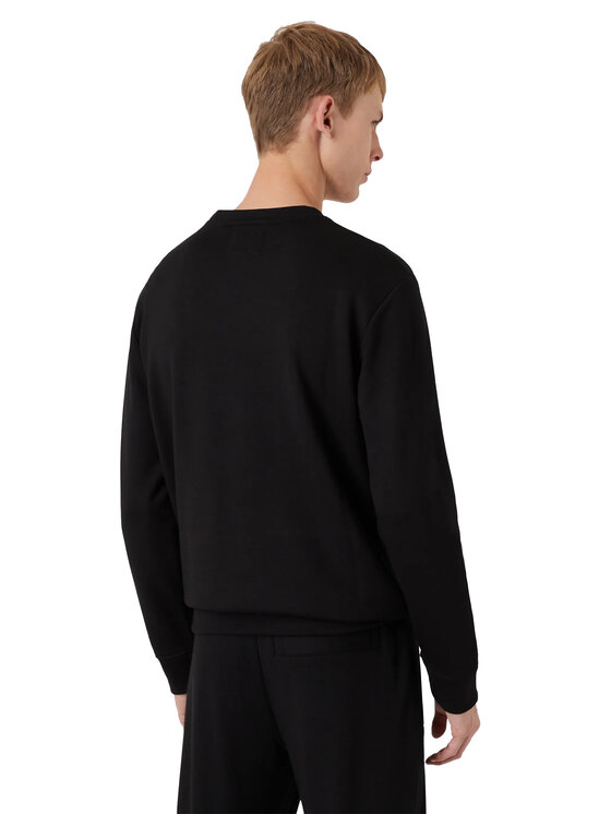 Emporio Armani Emporio Armani Felpa EMPORIO ARMANI Felpa Uomo 8N1MR6 1JRIZ F009 Nero Nero Standard Fit