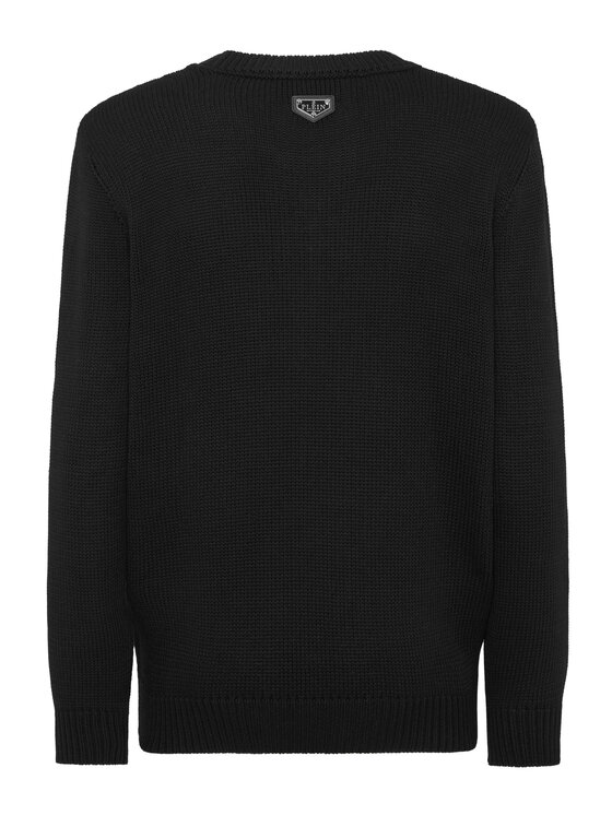 PHILIPP PLEIN PHILIPP PLEIN S dlouhým rukávem 23007 Černá Regular Fit