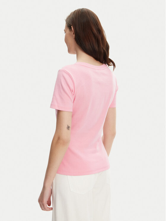 Tommy Hilfiger Tommy Hilfiger T-Shirt New Cody WW0WW40584 Rosa Slim Fit