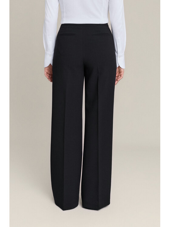 Lancerto Lancerto Spodnie materiałowe Cosmia SP073126000018 Czarny Wide Leg