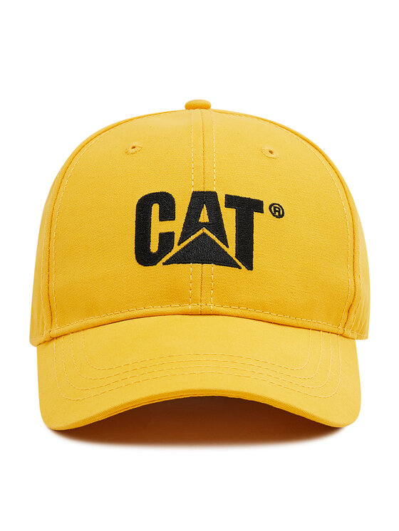 CAT Footwear CAT Footwear Czapka z daszkiem Trademark Cap W01791 Żółty