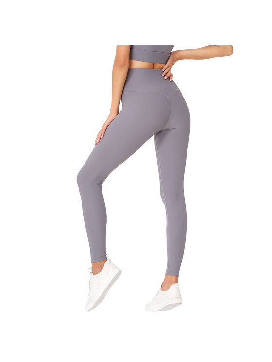 Yeaz Yeaz Legginsy CLUB LEVEL Leggings Szary Slim Fit