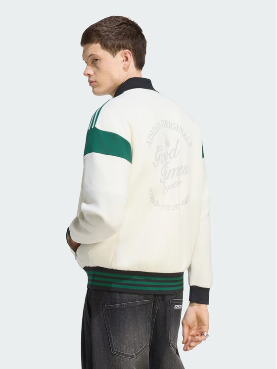 adidas adidas Bluza 168508 Biały Loose Fit