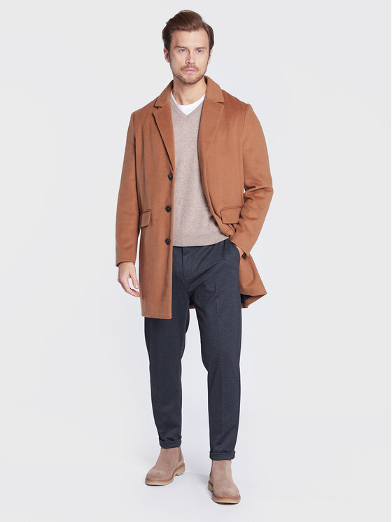 United Colors Of Benetton United Colors Of Benetton Pulover 1002U4407 Bež Regular Fit