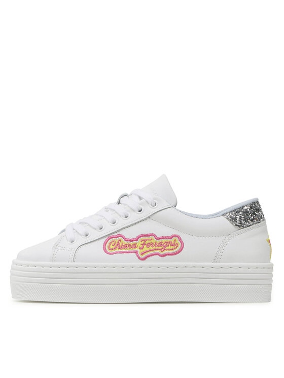 Chiara Ferragni Chiara Ferragni Snīkeri CF3121-064 Balts