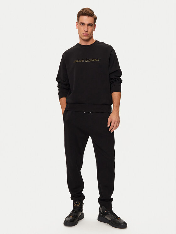 Armani Exchange Armani Exchange Jogginghose XM000587 AF10818 UC001 Schwarz Regular Fit