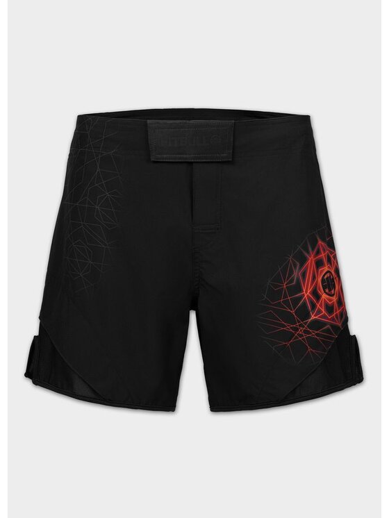 PITBULL PITBULL Szorty sportowe RAY Czarny Regular Fit