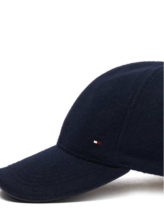 Tommy Hilfiger Tommy Hilfiger Καπέλο Jockey Dc Wool 6 Panel AM0AM14851 Σκούρο μπλε