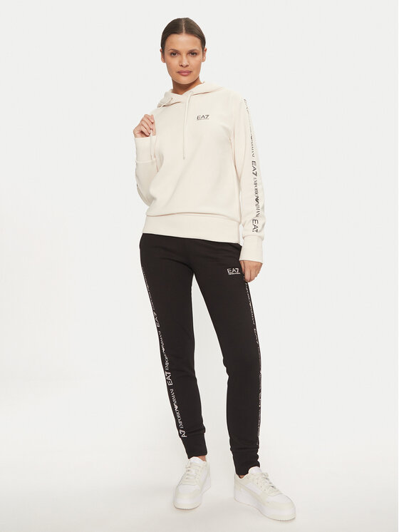 EA7 Emporio Armani Tepláková súprava 8NTV58 TJQLZ 21CQ Béžová Regular Fit