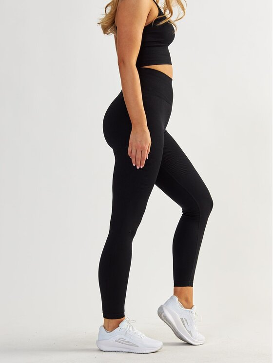 BeShaped BeShaped Legginsy Modelujące Body Boost Czarny Shaping Fit