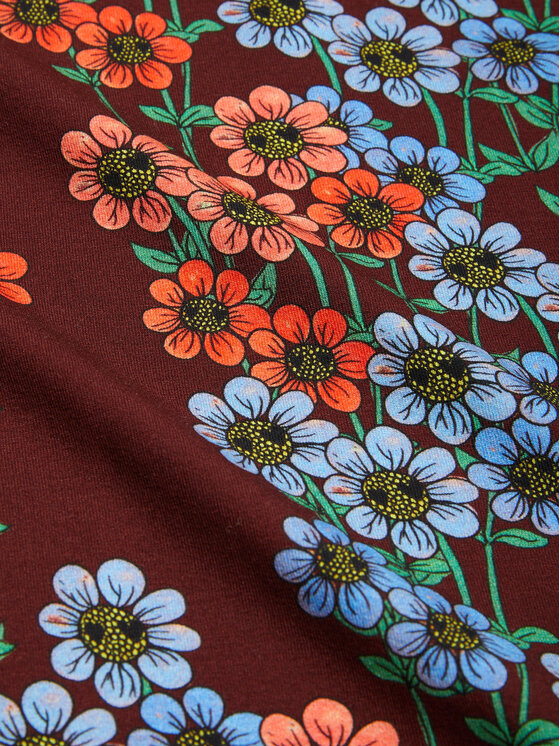 MINI RODINI Mini Rodini Majica Daisys 2472012500 Šarena Relaxed Fit