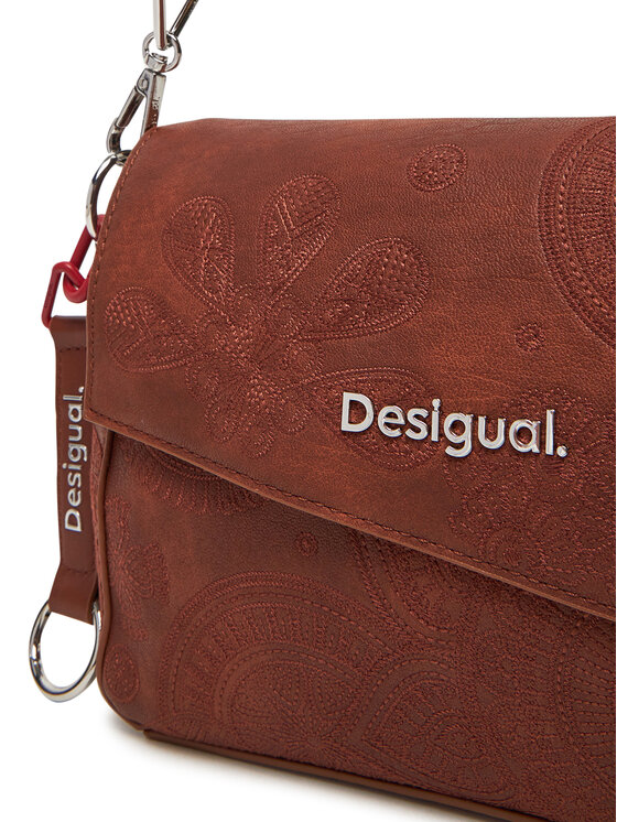 Desigual Desigual Ročna torba Dejavu Phuket 25SAXP53 Rjava