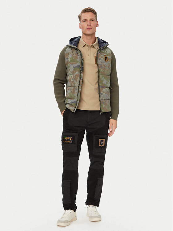 Aeronautica Militare Aeronautica Militare Преходно яке 262AM1389UCL00006 Каки Regular Fit
