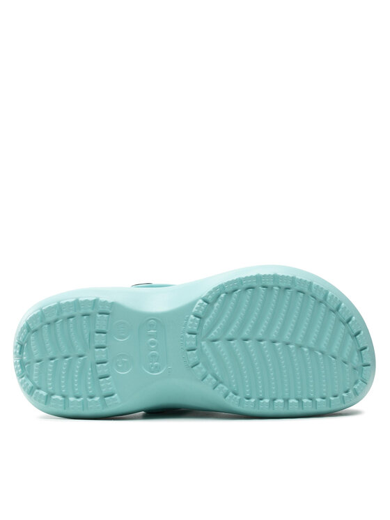 Crocs Crocs Pantoletten Classic Platform Clog 206750 Grün