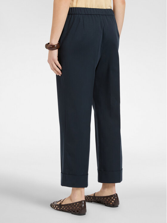 Elena Mirò Elena Mirò Spodnie materiałowe P009P000497N054 Niebieski Regular Fit