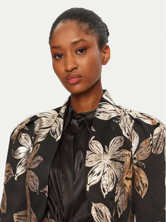 Rinascimento Rinascimento Švarkas CFC0121702003 Juoda Regular Fit