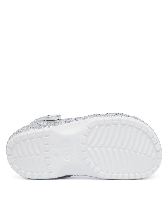 Crocs Crocs Παντόφλες Classic Dazzle Glitter Clog K 213915 Ασημί