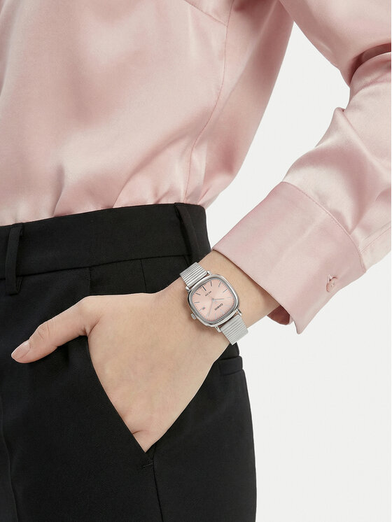 Casio Casio Hodinky LTP-B166D-4AVEF Stříbrná