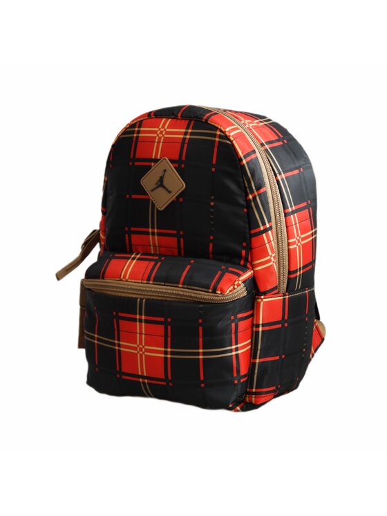 Jordana Jordana Plecak Szkolny Quilted Mini Daypack Czerwony