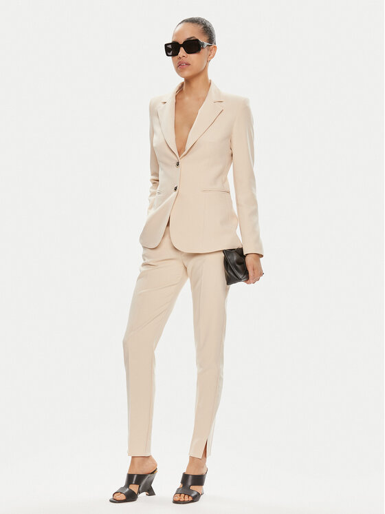 Rinascimento Rinascimento Giacca da abito CFC0118268003 Beige Regular Fit